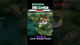 EVOS Clawkun, EVOS vs GEEK Fam! Lower Bracket Finals! Game 4 #mobilelegends #evos #geekfam #mlbb