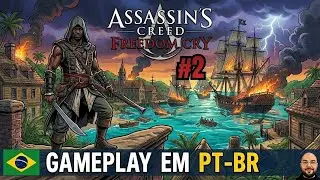 FOGO NO CARIBE A defesa dos infiltrados – AC Black Flag Freedom Cry – Pt2 - Vertical