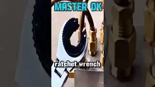 Аdjustable ratchet wrench // Регулируемый ключ с храповым механизмом #kitaizergod