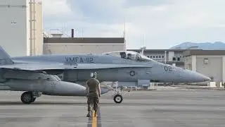 Marine Fighter Attack Squadron VMFA-112 Arrive at MCAS Iwakuni