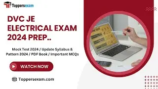 DVC JE ELECTRICAL Syllabus 2024, Question Paper, Mock Test Free, Book PDF, Important MCQ