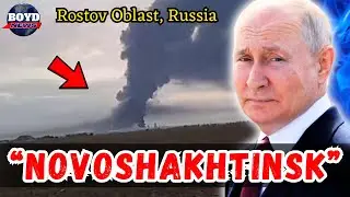 RUSSIAN OIL REFINERY ON FIRE AFTER UKRAINIAN DRONE STRIKE | FUEL TRAIN BLOWN UP IN CRIMEA | WAR NEWS