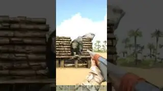 Easiest Sabertooth Tame EVER!!! Ark Survival Evolved #arksurvivalevolved #playark #shorts