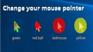 How to change your mouse cursor *2020*