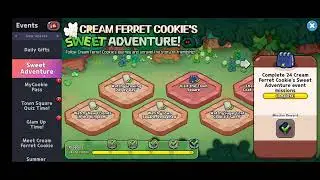 Cookie Run Kingdom OST - 'Cream Ferret Cookie's Sweet Adventure' Music Soundtrack HD 1080p