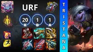 💥 Tristana URF Gameplay &ndash; Rocket Jump Destruction | League of Legends