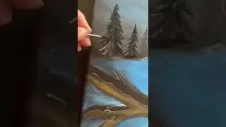 Snow Owl Painting | Cozy Winter Acrylic Paint Along