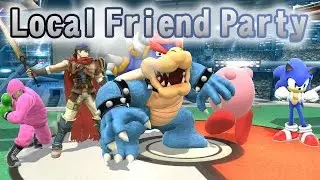 Local Friends Party - Smash Bros. Wii U
