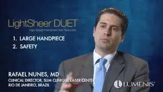 Expert Testimonial About Lumenis&reg; LightSheer&reg; Duet&trade;- Dr. Rafael Nunes