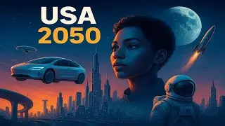 USA in 2050 🌍 The Future of Technology, Space & Life