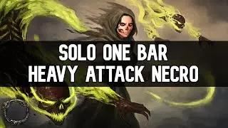 ESO - Solo Heavy Attack Necromancer Build Guide! | Update 48