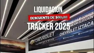 Liquidaci&oacute;n Tracker 2025, descuentos de $80,000 pesos +1 a&ntilde;o de seguro gratis
