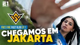 A jornada COMEÇOU! - Fast Vlog E1 no Mundial de FreeFire EP.1