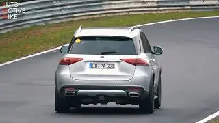 2020 MERCEDES GLE PLUG-IN HYBRID SPIED TESTING AT THE N&Uuml;RBURGRING