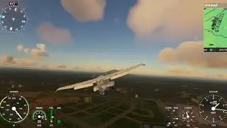Microsoft Flight Simulator  - flying around clark international airport, pampanga, philippines