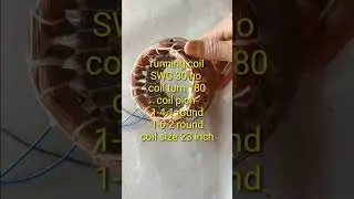 20 mm cooler motor winding data/cooler motor winding 1440 RPM /cooler motor winding data/shorts
