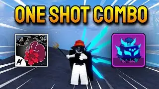 Sanguine Art + Rumble + Spikey Trident = Best One Shot Combo Update 23 (Blox Fruits)