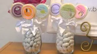 Personalized Lollipop Favors