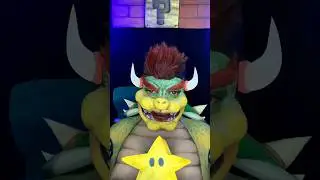 BOWSER 🐢⭐️6 HORAS DE MAQUIAGEM😮&zwj;💨 #bowser #supermario #mariobros #peaches
