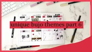 Unique Bullet Journal Theme Ideas Part 6✨