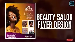Beauty Salon Flyer Design | Photoshop Tutorial