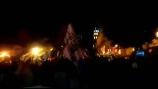 Quer&eacute;taro F.C rumbo al monumento la corregidora 2 de noviembre 2016 CAMPE&Oacute;N COPA MX