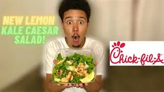 Is Chick fil A's New Lemon Kale Caesar Salad Worth It? | Chick fil A Lemon Kale Caesar Salad Review