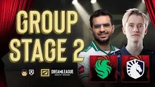 Full Game: Team Liquid vs Team Falcons - Game 2 (BO3) | DreamLeague Season 28: Group Stage 2