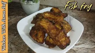 Fish fry recipe by asma -Fried fish recipe || How to cook fish at home #friedfishrecipe #viralvideos