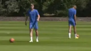 Timo Werner and Hakim ziyech at training session  🔥🔥