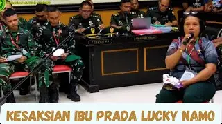 Terharu !! Kesaksian Ibu Prada Lucky Namo saat Persidangan, Ungkap Foto yang Ada di HP Prada Lucky