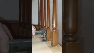 me using my homemade  variable speed 90&deg; corner sander/ die grinder between spindles.