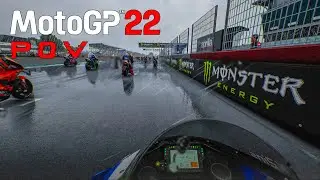 MotoGP&trade;22 | THIRILLING RAIN POV | ALEX RINS | SILVERSTONE