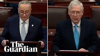 Senate leaders announce Trump impeachment trial rules