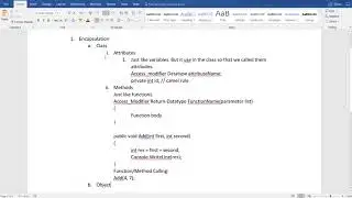 Lesson 3: Implementation of Encapsulation Concept in C sharp. (URDU/HINDI) - Part 2