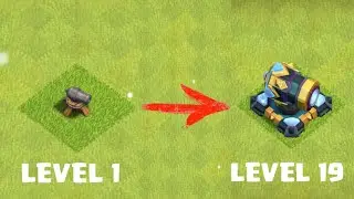 Canon Level 1 TO Max Level canon | Canon upgrade in coc | NOOBGAMERZ_YT