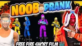 NOOB PRANK😹💥FREE FIRE SHORT FILM🎬 MALAYALAM| FREE FIRE NOOB STORY|| ERROR BRO