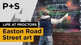 Dan Kitchener [DANK] on his street art for Proctor + Stevenson