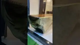 Unique table made from original natural wood