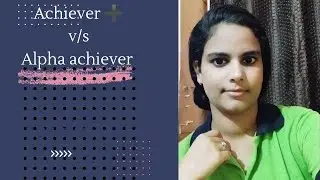 difference between achiever➕ and alpha achiever batch of allen