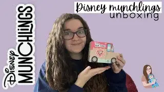 DISNEY MUNCHLINGS UNBOXING | Street Food Fusion Munchlings & Mystery Character reveal