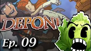 Проходим игру: Deponia (Эпизод 9: Glass will fit)