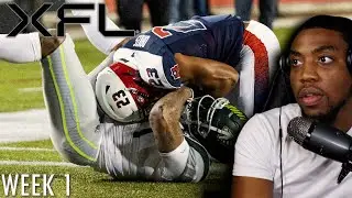 XFL: WEEK 1 (2023) REACTION, Defenders, Dragons, Renegades, Vipers, Roughnecks, Guardians...