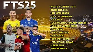🔥 FTS 26 MOD 2025/26‼️ FULL LISENSI BRI SUPER LEAGUE + LIGA ASIA TERBARU