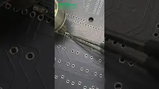Tiny Capacitor Hand Soldering &ndash; Watch the Precision!