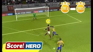 Score! Hero - Level 781 - 785 - Complete 3 Stars Walkthrough