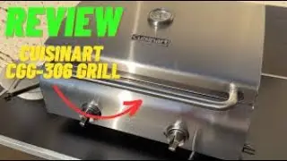 Cuisinart CGG-306 Portable Gas Grill Review! Chef&rsquo;s Style Grilling Anywhere