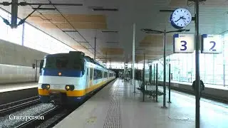 Vertrek NS SGMm Trein Barendrecht naar Dordrecht in 2021