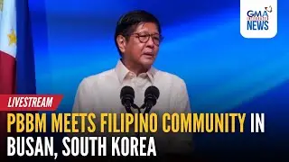 PBBM meets Filipino community in Busan, South Korea - Replay | GMA Integrated News