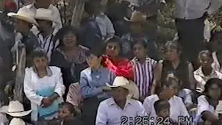 16 de Mayo de 1998 Tradicional jaripeo en Cañas San Luis Potosí